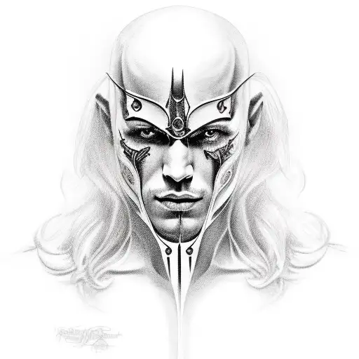 A Realistic Portrait Of A Favorite Character From The Black Dagger Brotherhood Books