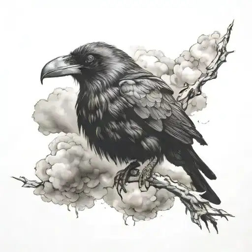 Cloudy Victory Crow