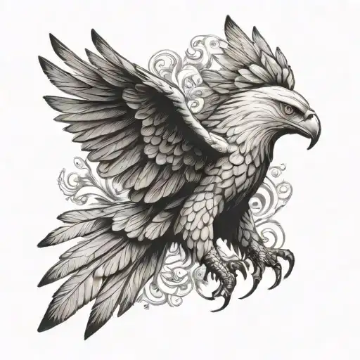 Roman Eagle Wings