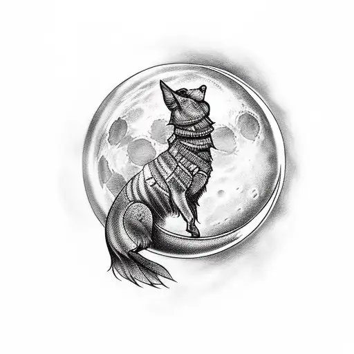 Moon With A Fourtheen Number