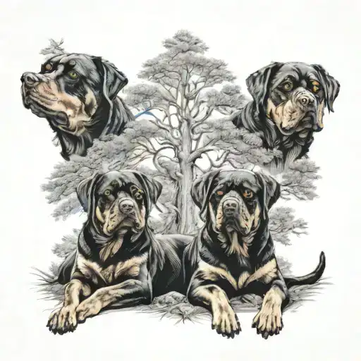 Rottweiler Dog Family Tree