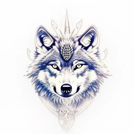 Wolf And Eagle And Deer