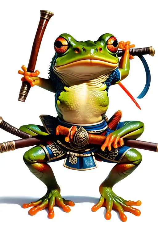 Frog Samurai