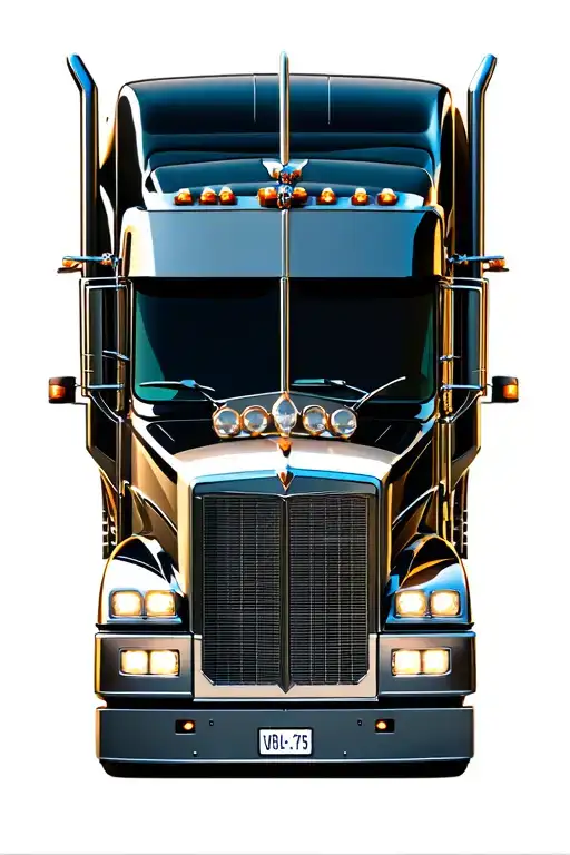 Big Rig Truck Driving