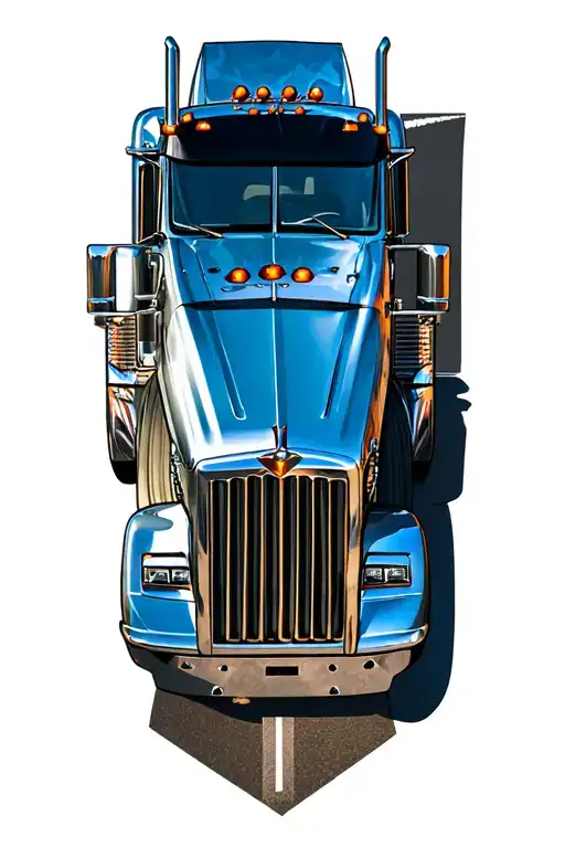 Big Rig Truck Driving