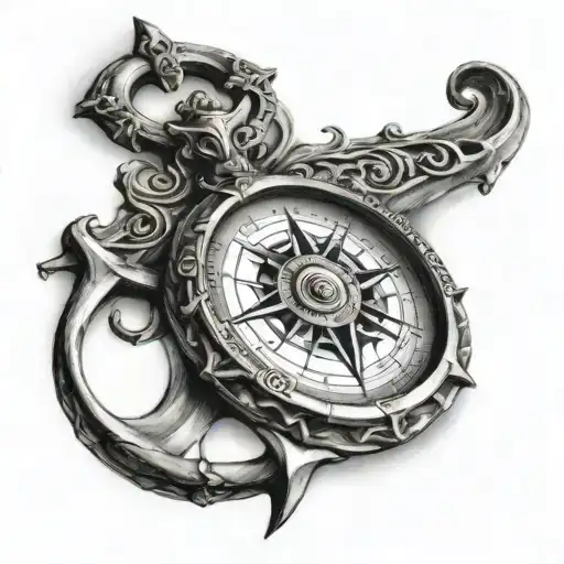 Poseidon Compass Anchor