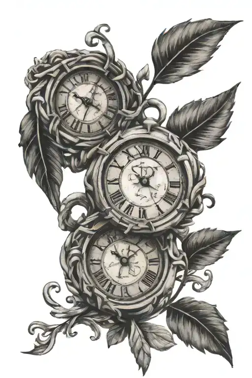 Roman Numeral Dates Intertwined