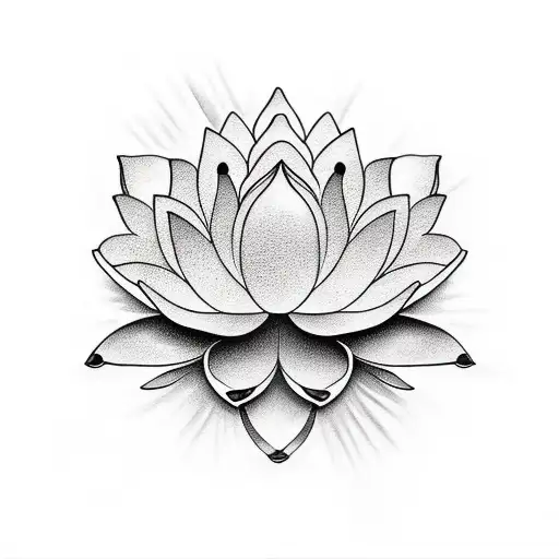 Lotus Flower Masculine Color
