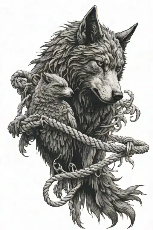 Phoenix And The Russian Wolf With A Broken Hangman's Rope