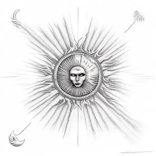 Icarus Fading Into A Sun