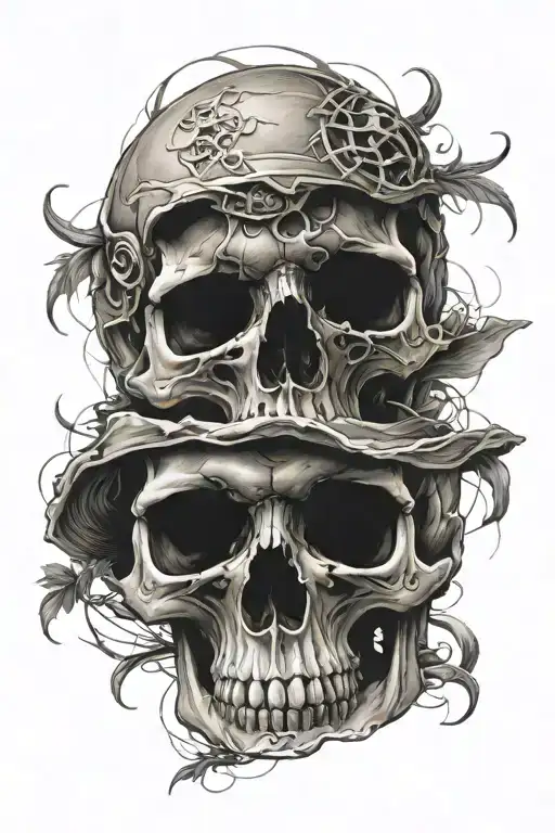 Low Transparency Skull Soft Shading