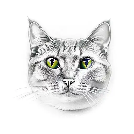 A Realism Style Tattoo Of A Bookshelf Filled With Books And A Cat And A Dog Sitting On Top