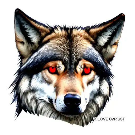 Wolf With Red Eyes June 30 2006 Zodiac Sign And Love Over Lust