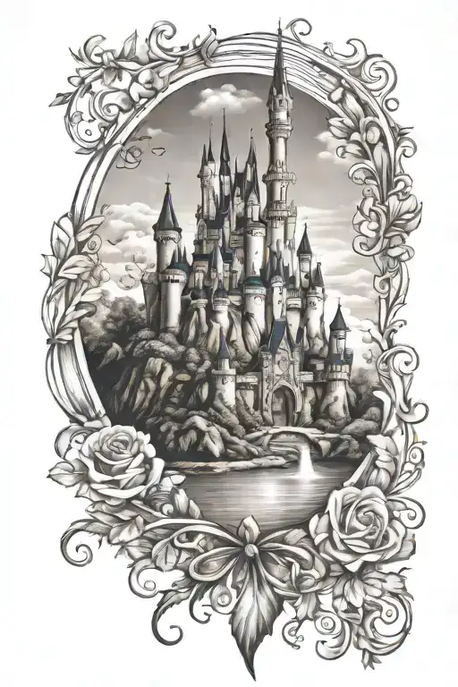 Disney Castle Father Daughter Name
