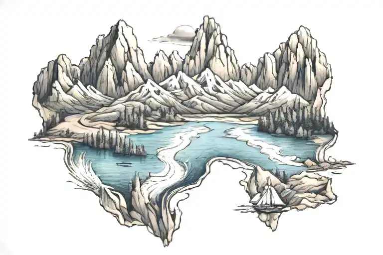 Travel Mountains And Ocean