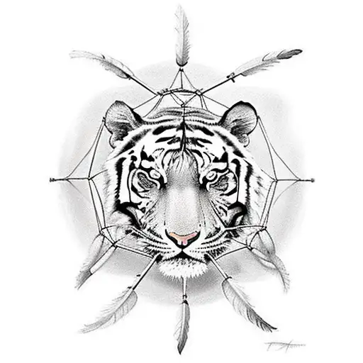 Tiger Dream Catcher Daydream Believer