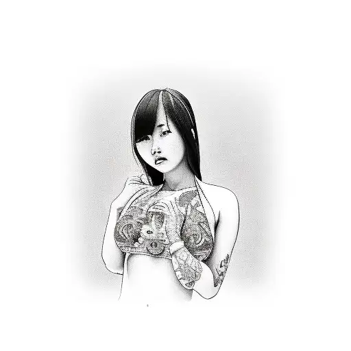 Asian Girl In Bikini