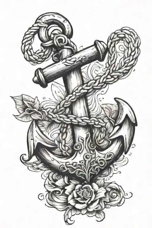 Anchor Tattoo Design