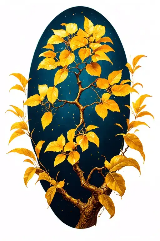 Kintsugi Golden Shower Tree