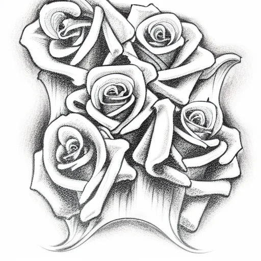Skull And Roses