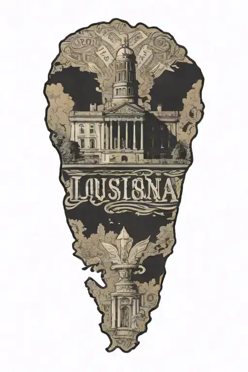 Louisiana State Map
