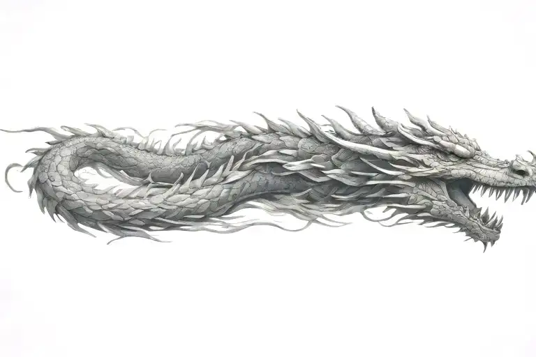 Long Serpentine Dragon