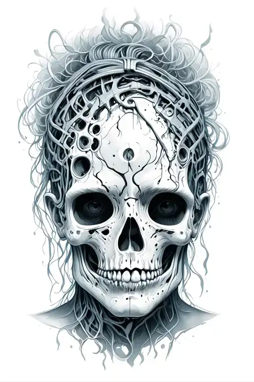 Biomechanical Skin Rip Lost Family