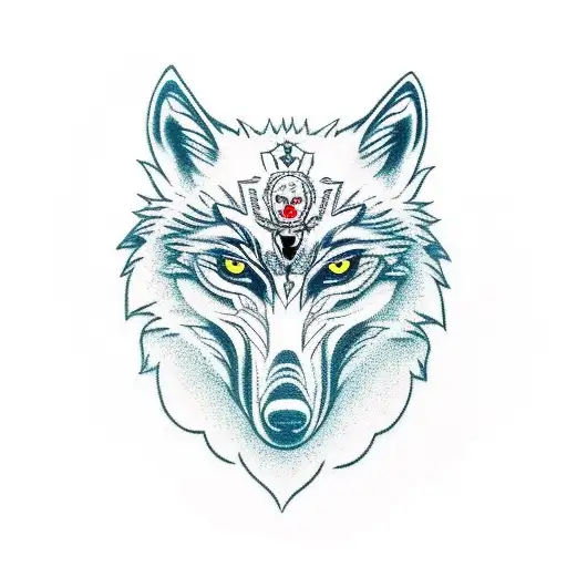 Wolf Crow And Santa Muerte