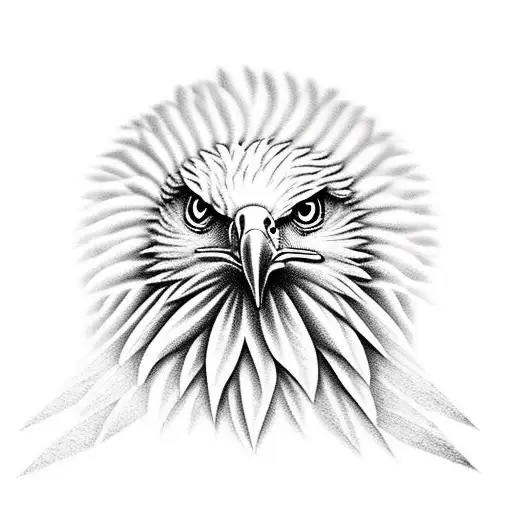 Eagle With Wheat Wings