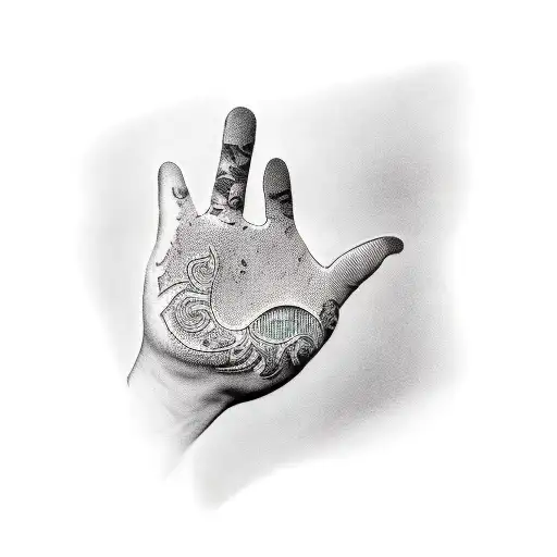 A Dog Paw Orint Scrathing Through The Skin