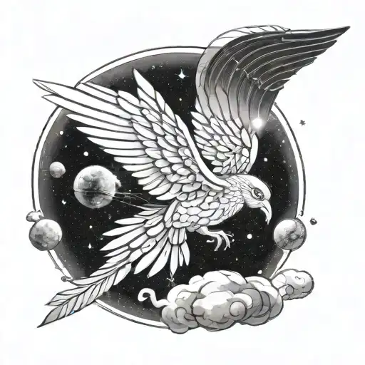 Faravahar In Space