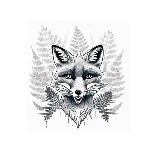 Fox With Fern