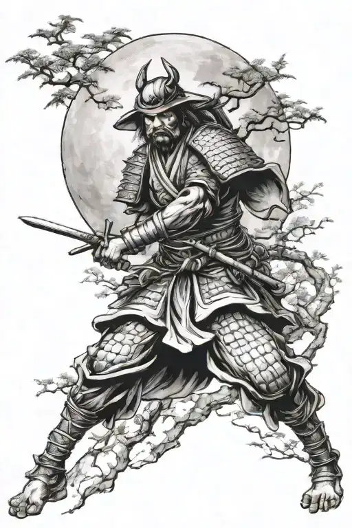 Moon Forest Samurai