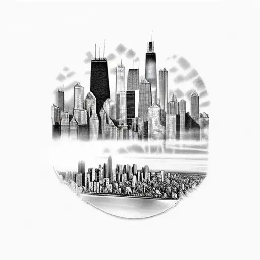 Chicago And New York City Skyscrapers