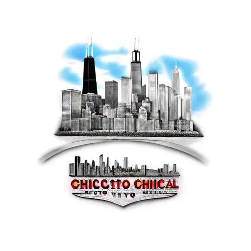 Chicago And New York City Skyscrapers Mix