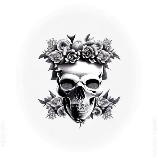 Medusa Skull Flowers