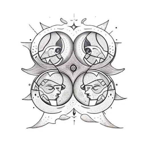 Sun And Moon Holding