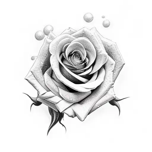 Rose With Good And Evil