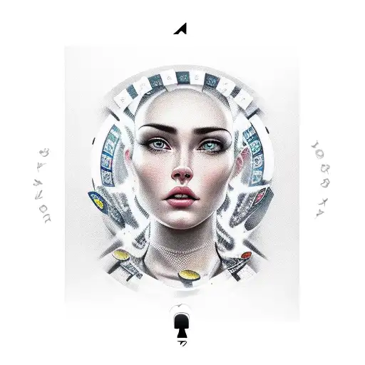 Celular Rosto Feminino E Casino