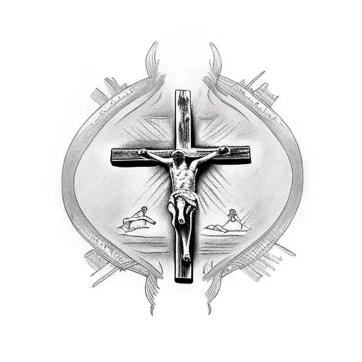 The Three Crosses When Jesus Was Crucified