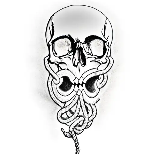 Skull With Noose