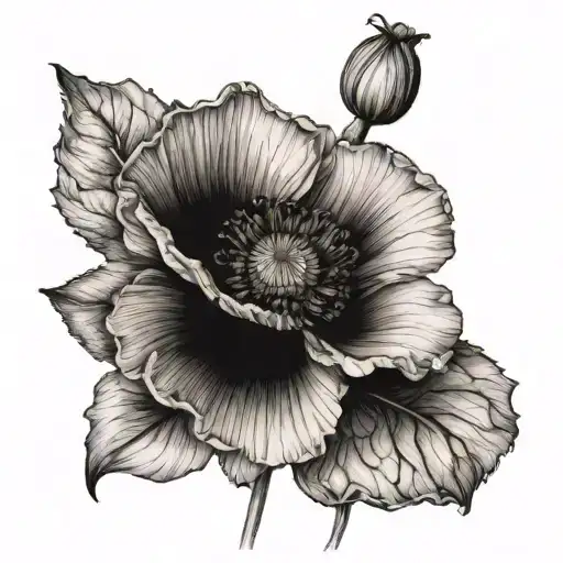 Just A Poppy Flower