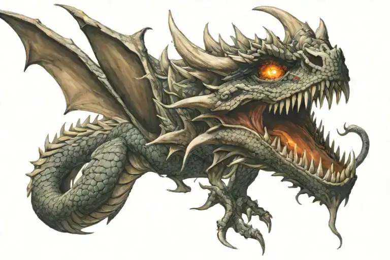 Dragon Breathing Fire