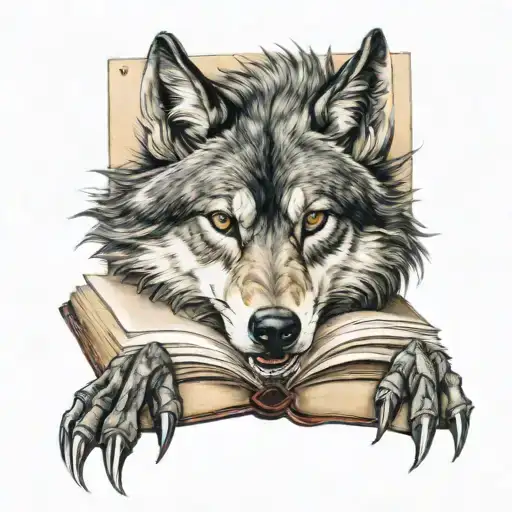 Wolf Book Dragon