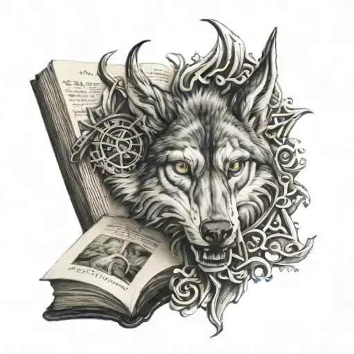 Wolf Book Dragon Watch