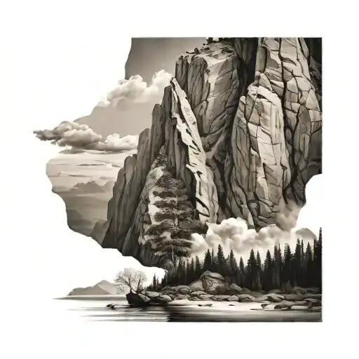 Mountain Cliff