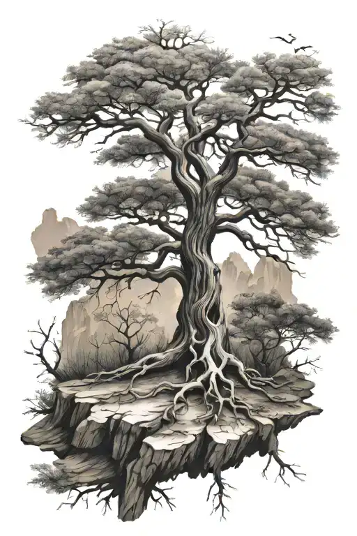 Dry Tree With A Kind Of Mystical Vibe