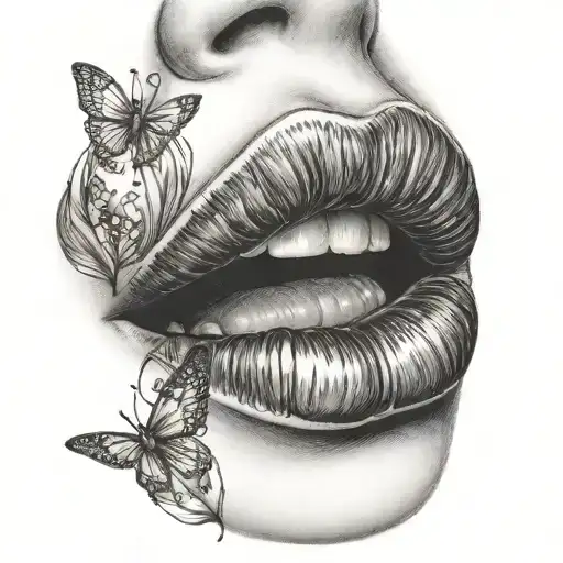 Woman Lip