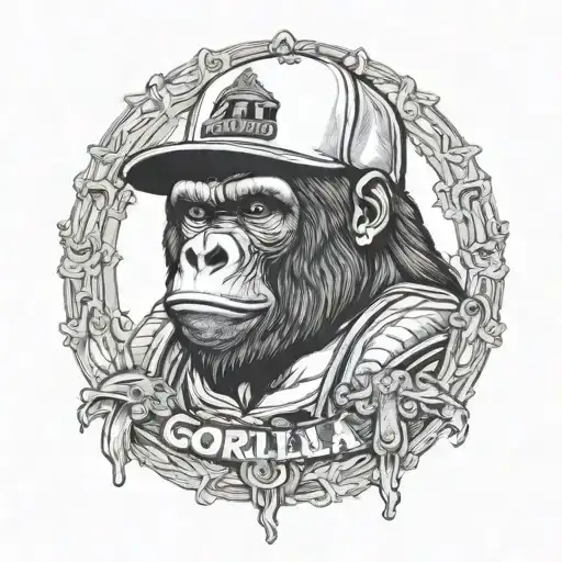 Gorilla Fuck Snapback Hat