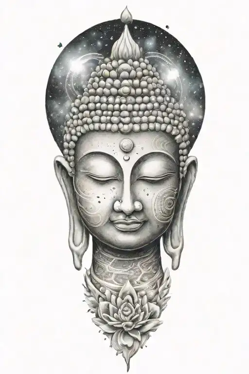 Buddha Galaxy Filled